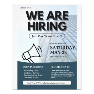 Foto Estamos contratando un volante, una vacante de tra