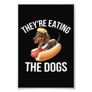 Foto Están Comiendo Los Perros Debate Donald Trump 2024
