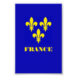 Foto Estandarte Real Francés Medieval Fidelidad Heráldi