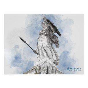 Foto Estatua clásica griega Athena