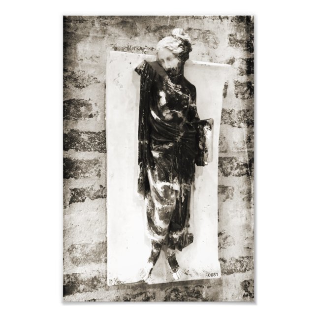 Foto Estatua de Berlín | Negro + Blanco (Frente)