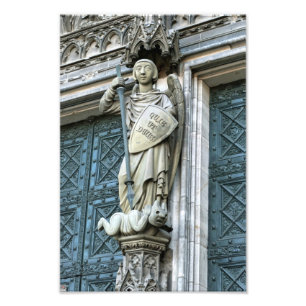 Foto Estatua de la catedral de Colonia