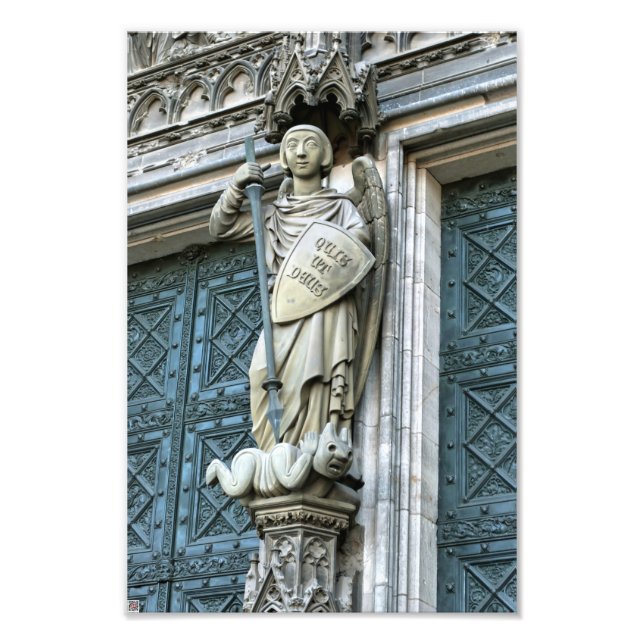 Foto Estatua de la Catedral de Colonia (Frente)