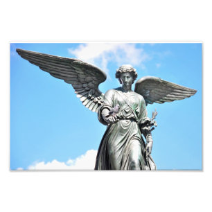 Foto Estatua de la Fuente de Bethesda en Central Park, 