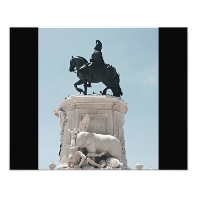 Foto Estatua de Praça do Comércio (Frente)