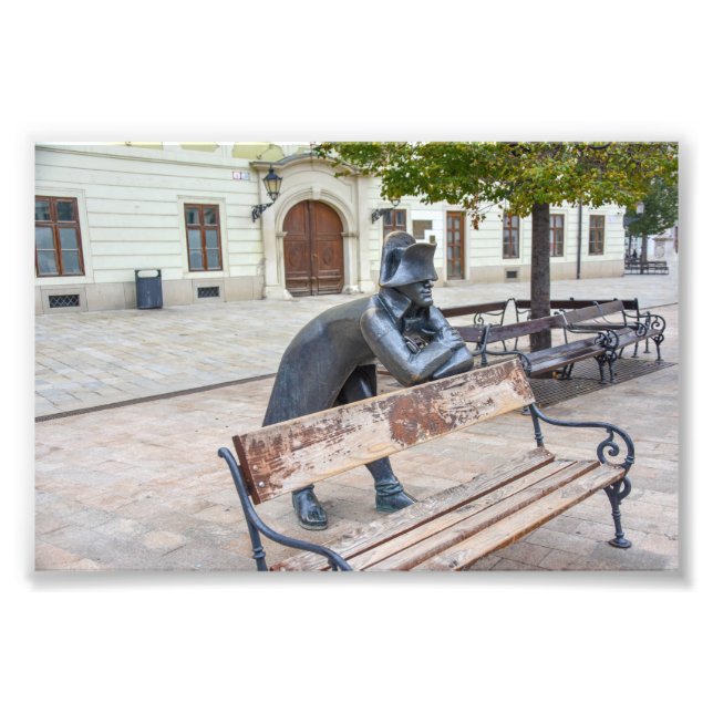 Foto Estatua de soldados de Napoleón en Bratislava, Esl (Frente)