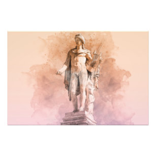 Foto Estatua griega clásica de Apolo