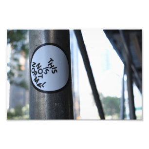 Foto Este no es el graffiti callejero normal en Nueva Y