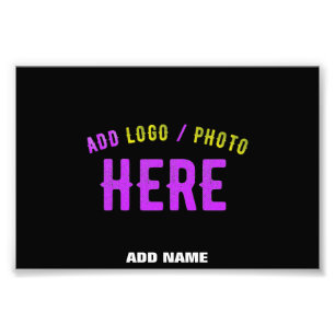 FOTO ESTILOSO MODERNO PERSONALIZABLE NEGRO MARCADO VERI