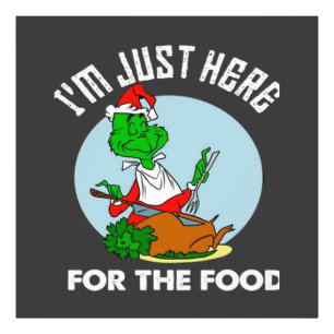 Foto Estoy aquí solo por la comida
