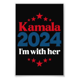Foto Estoy con ella Kamala Vota por 2024 Presidente Kam