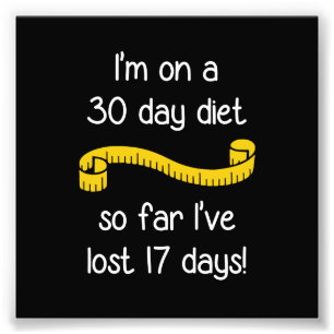 Foto Estoy en una dieta de 30 días