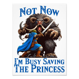 Foto Estoy ocupado salvando a la princesa