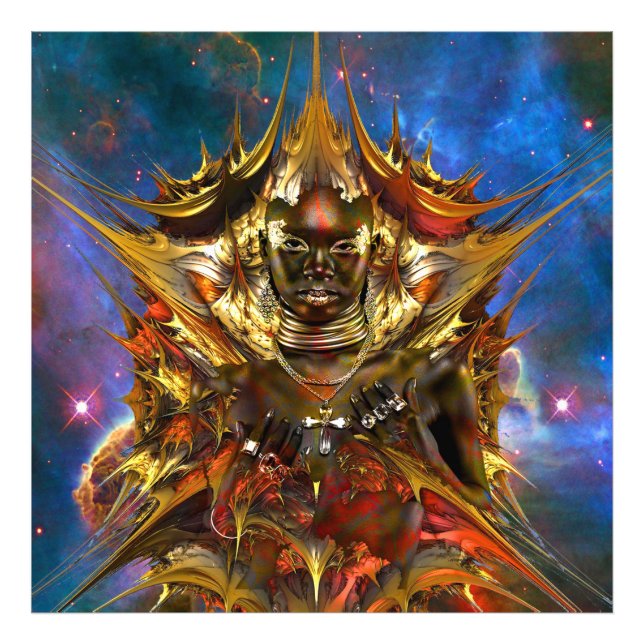 Foto Estrella dorada mágica (Frente)