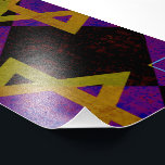 Foto Estrella feliz de Hanukkah de David menorah de Sli<br><div class="desc">Estrella feliz de Hanukkah de David menorah Dreidel Celebración artística Velas Hebreo Judío Chanukah regalos decoraciones Judaísmo cultura religión prácticas religiosas tradiciones diseño geométrico simbólico profundidad de contraste simetría de orden</div>