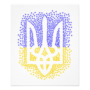 Foto Estrellas de tridente de heraldry de Ucrania