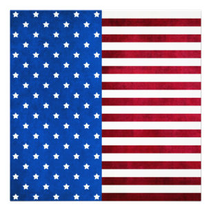 Foto Estrellas y banderas estadounidenses a rayas por S
