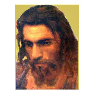 Foto Estudio de la cabeza de Jesucristo antes de 1872 p