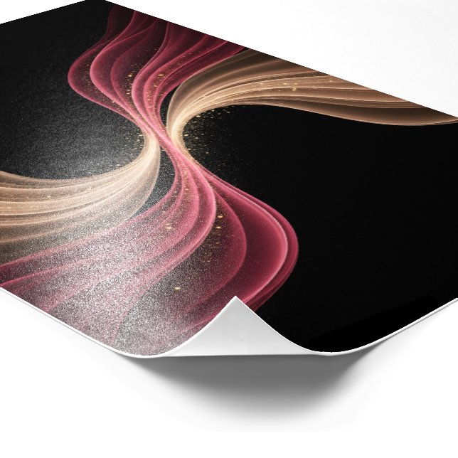 Foto Eternal Flow of Love — Abstract Romantic Art (Esquina)