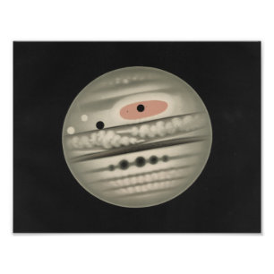 Foto Etienne Leopold Trouvelot - El planeta Júpiter