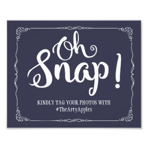 Foto etiqueta de signo de boda de medios sociales de ma