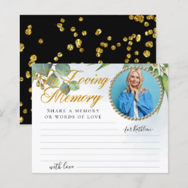 Foto Eucalyptus Compartir tarjeta funeral de memor