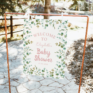 Foto Eucalyptus deja signo de bienvenida Chica Baby Sho