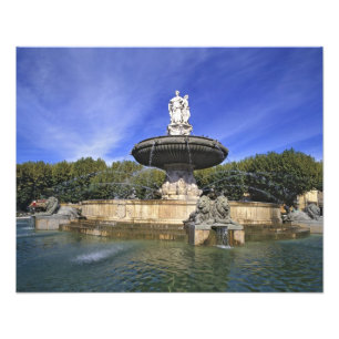 Foto Europa, Francia, Aix-en-Provence. Fuente de