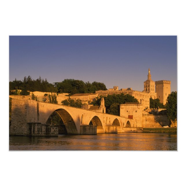 Foto Europa, Francia, Provenza, Aviñón. Palacio de (Frente)