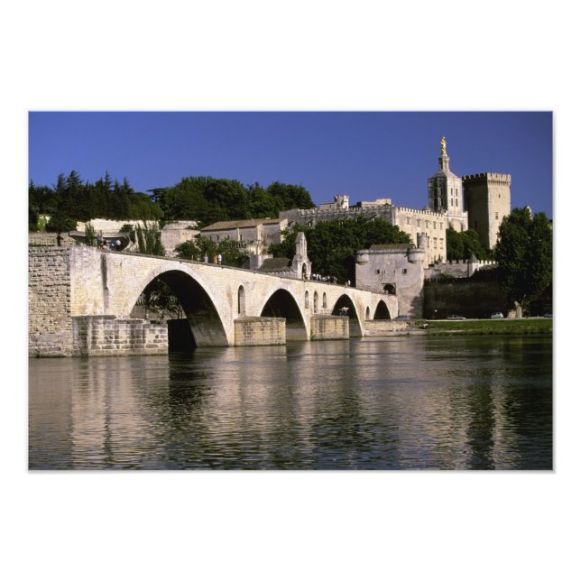 Foto Europa, Francia, Provenza, Aviñón. Palacio de los  (Frente)