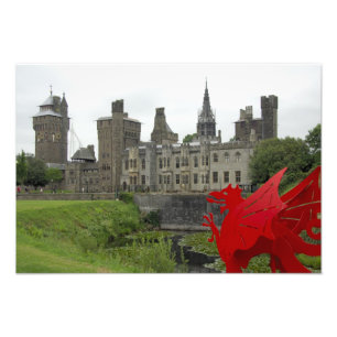Foto Europa, Gales, Cardiff. Castillo de Cardiff. Galés