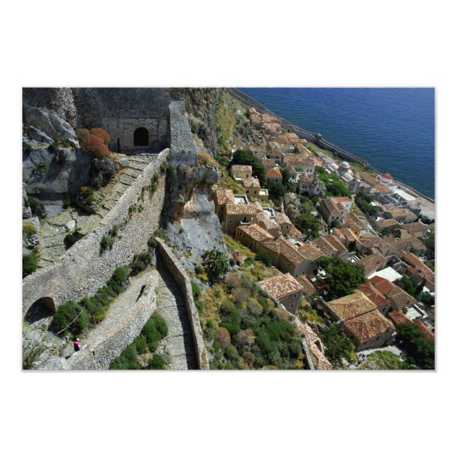 Foto Europa, Grecia, Peloponeso, Monemvasia (Frente)