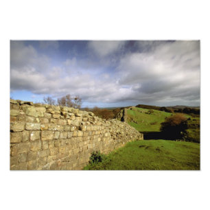 Foto Europa, Inglaterra, Northumberland. Muro de Adrian