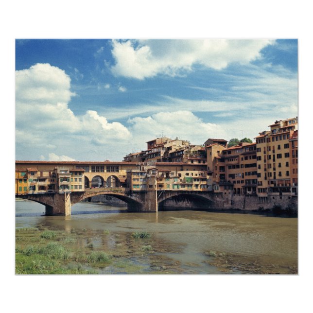 Foto Europa, Italia, Florencia. El Ponte Vecchio (Frente)
