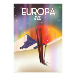 Foto Europa - Luna de Júpiter Arte Espacial.