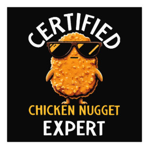 Foto Experto certificado en el nugget de pollo