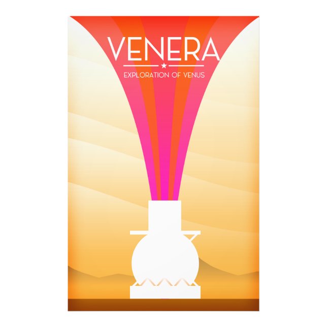 Foto Exploración de Venera en Venus (Frente)