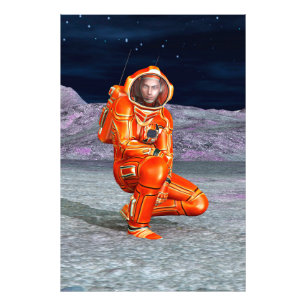 Foto Explorador de Marte Astronauta Arte de Planeta Ali