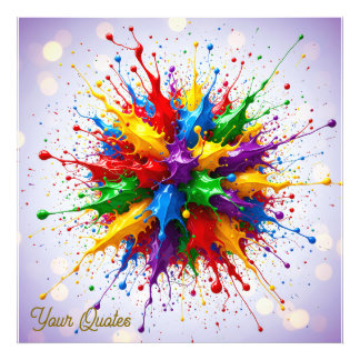 Foto Explosión de pintura líquida colorida arte abstrac