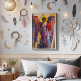 Foto Expresionismo colorido de ángel de Guardian