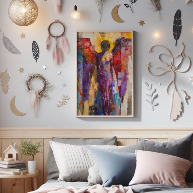 Foto Expresionismo colorido de ángel de Guardian (Subido por el creador)