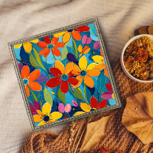 Foto Extravagancia Floral Vibrante