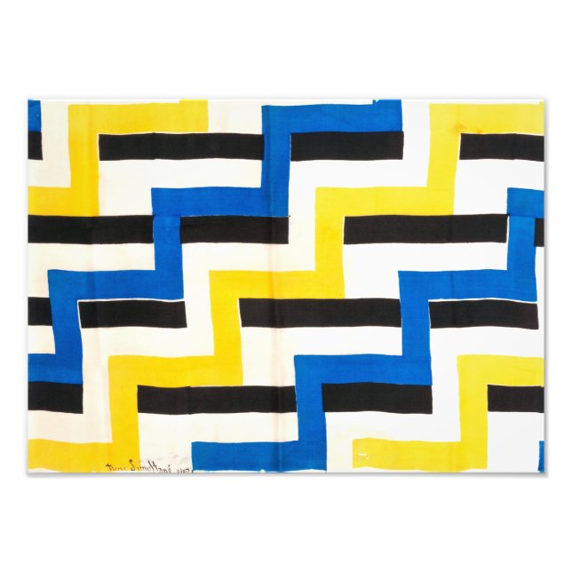 Foto Fabric simultáneo | Sonia Delaunay | (Frente)