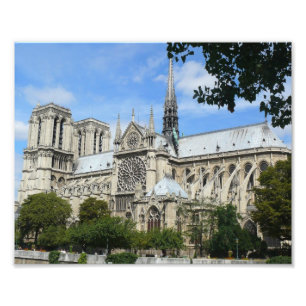 Foto Fachada del sur, catedral de Notre Dame, París,