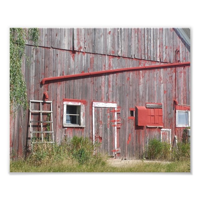 Foto Faded Red Barn (Frente)