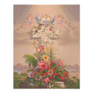 Foto Faith Hope Charity Y Flores