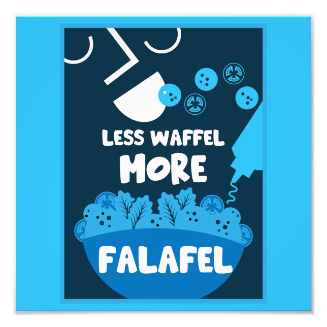 Foto Falafel comida callejera de Oriente Medio (Frente)