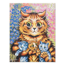 Foto Familia de gatos | Louis Wain |