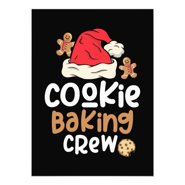 Foto Familia Santa de Navidades de Cookie Baking (Frente)