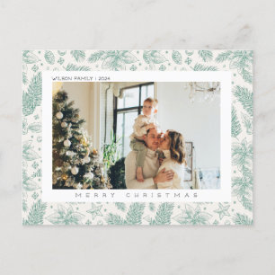 Foto familiar de Navidades de navidad